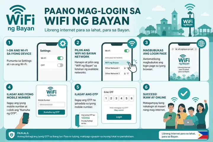 How to log in to WiFi ng Bayan WB at 10.0.0.1